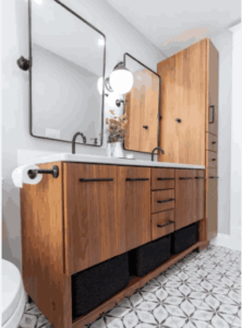 Walnut Bathroom Vanity