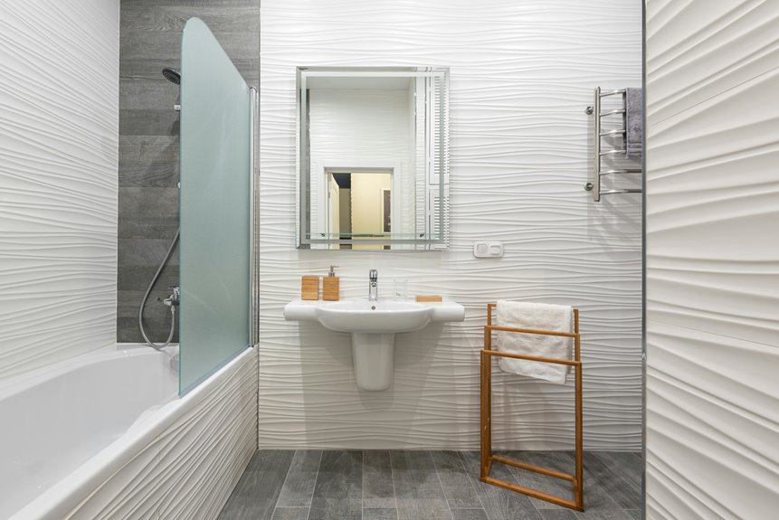 bathroom wall materials explained
