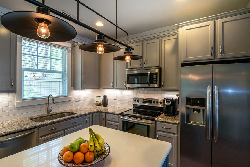 humidity dims kitchen lighting