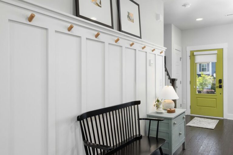 ideal entryway hook height