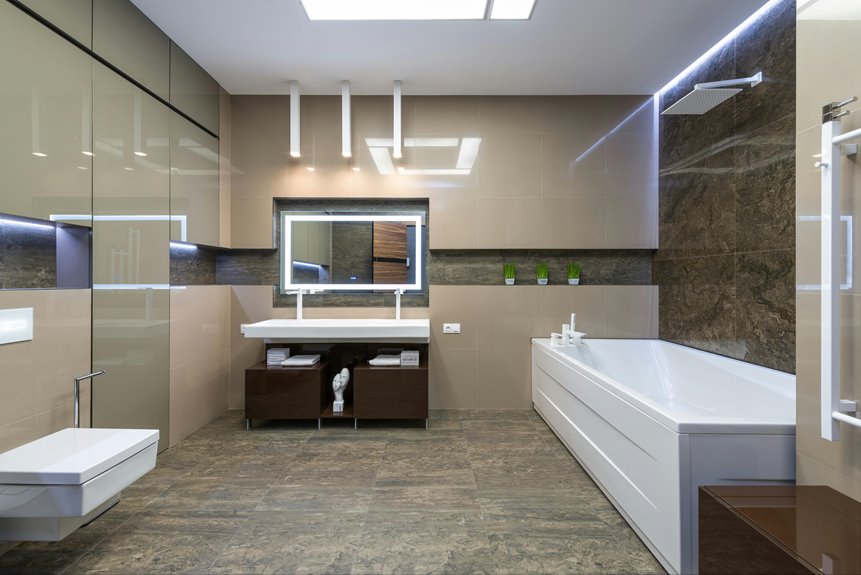 install wonderboard in bathroom