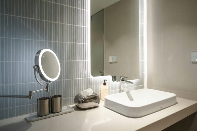 installing led backlit mirror