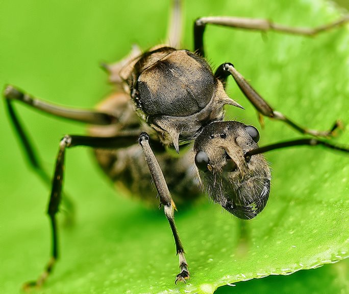 kitchen infestation by sugar ants
